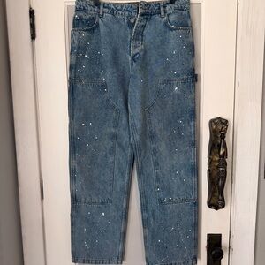 Ronning paint splatter carpenter jeans
